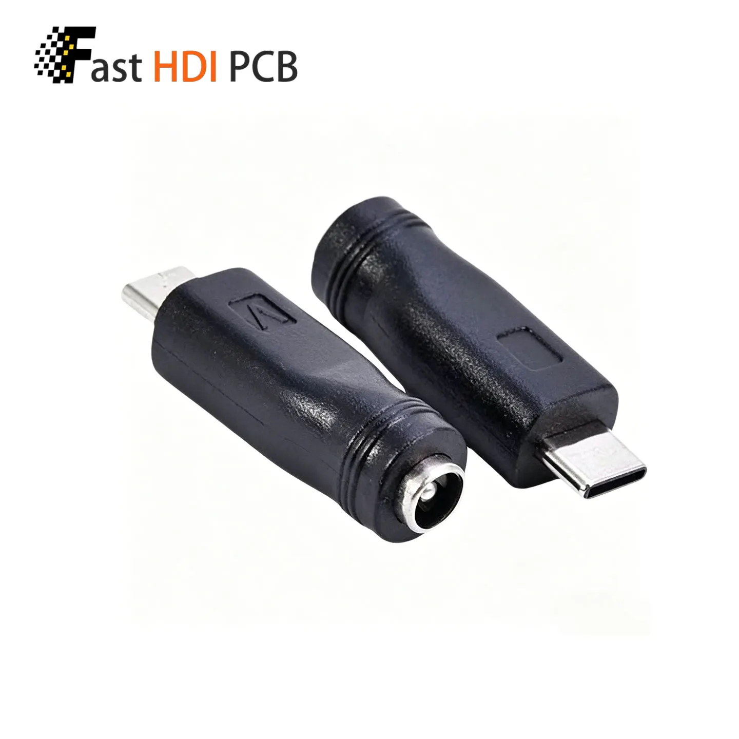 DC 5.5x2.1mm Female to USB Type C Male Power Adapter 5V-9V Charging Converter for Phone Tablet, Not for Laptop, Voltage Match Re