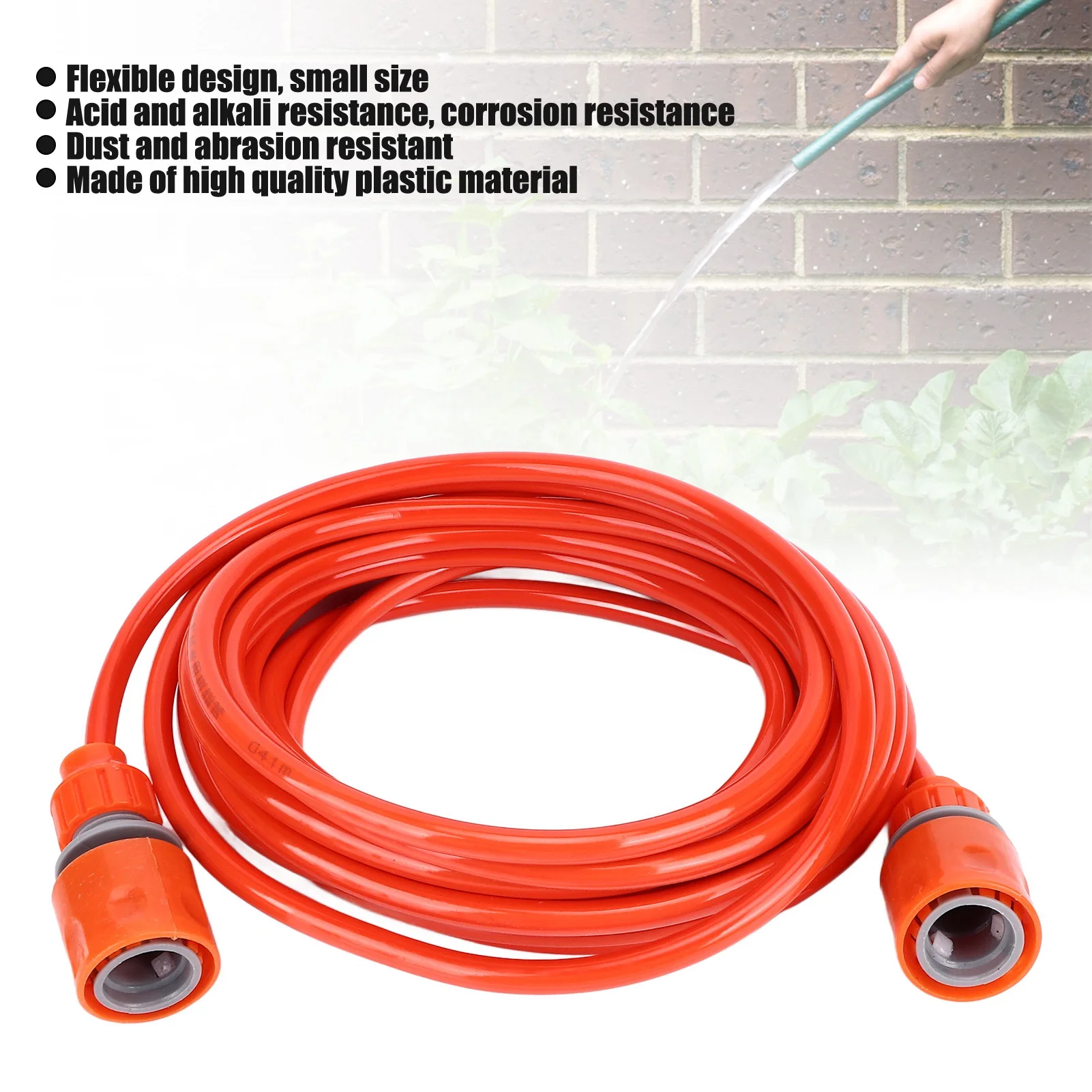 Garden Hose 6 Meter High Pressure Soft Flexible Explosion Proof Antifreeze Wear Resistant Garden Plastic Water Pipe