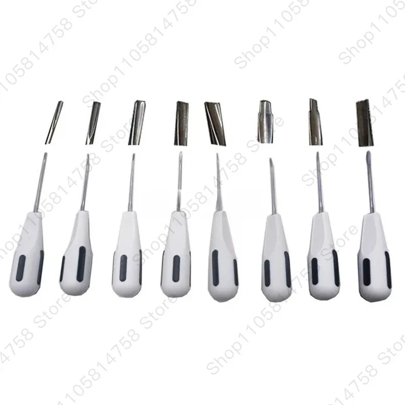 Dental Minimally Invasive Extraction Kit 8 Piece Luxating Elevator Set