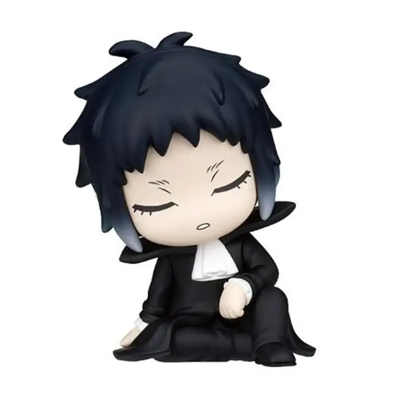 Tomy Bungo Stray Dogs Shoulder To Shoulder Sleeping Gashapon Figure Pvc Japanese In Stock Desktop Ornament For Anime Fans - view 5