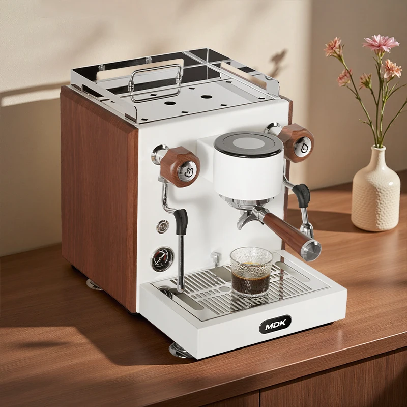 Coffee Bar Italian Semi-automatic Espresso Coffee And Tea In-one Machine Colorful Screen Touch Large Capacity MC-15T