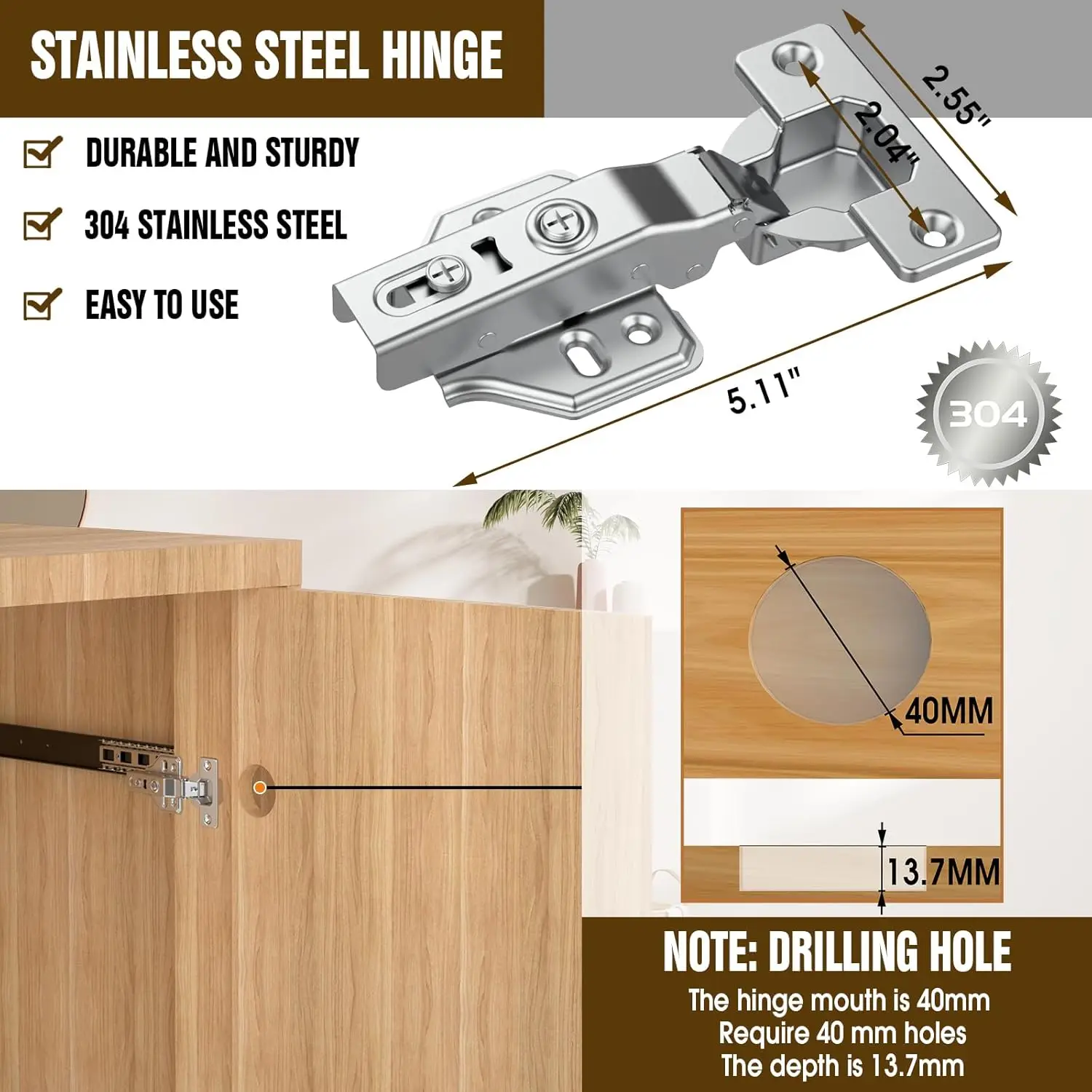 Hidden Cabinet Hinge Slide 22In Silend Steel Ball Drawer Slide Retractable Hidden Pocket Swing Door Guide Roll Over Plugin Slide
