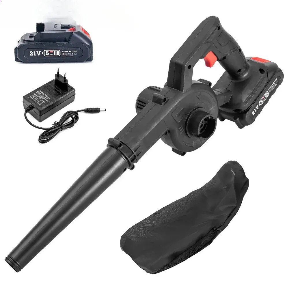 منفاخ أوراق الشجر اللاسلكي 21 فولت بطارية عالية الطاقة مكنسة كهربائية قابلة للشحن تهب الهواء قابل للتعديل سرعة حديقة الحديقة الغبار 2026 #6