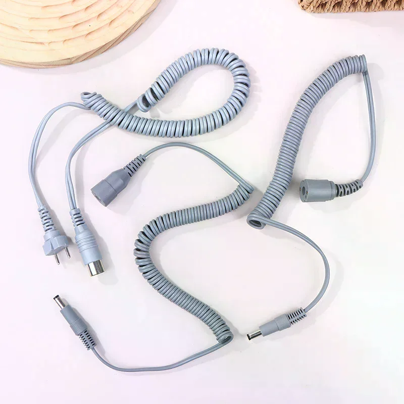 Câble d'alimentation pour pièce à main pour ongles, 1 pièce, fil à ressort électrique pour forte H6 W-168 202B, Machine de manucure, accessoires de perceuse