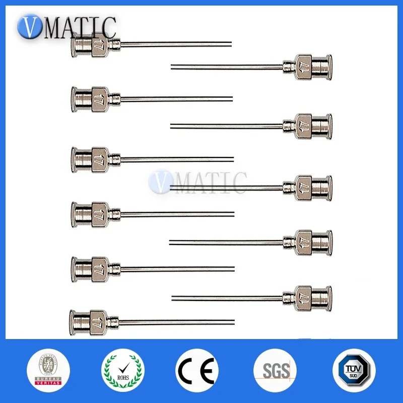 Gratis Verzending 12 Stuks 1 Inch Tip Lengte 17G Metal Rvs Liquid Dispenser Naalden