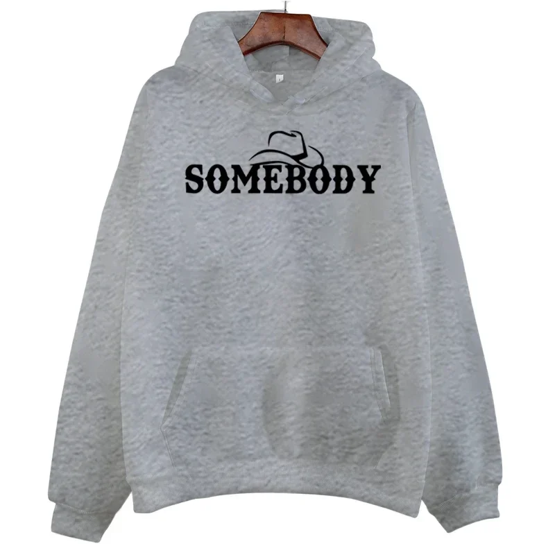 Couple Matching Hoodie Somebody’s Problem Somebody Graphic Long Sleeve Hat Shoes Hoodie Lover Sweater Y2K Fashion Unisex Hoodies