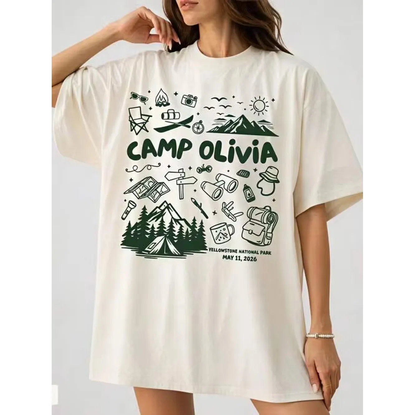 Blusas Bonitas De Mujer,Vacation Outfits Women,Vintage Camp Bachelorette T-Shirts, Retro Lake Themed Bridal Party Tee, Outdoor Mountain Bride Shirt