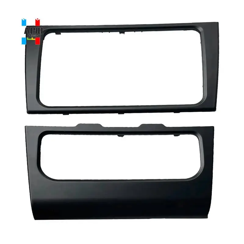 A19Q-Interior Dash Radio GPS Head Unit Trim AC Bezel Heater Control Panel For VW Golf 2009-2012 5K0858061F 5K0858069