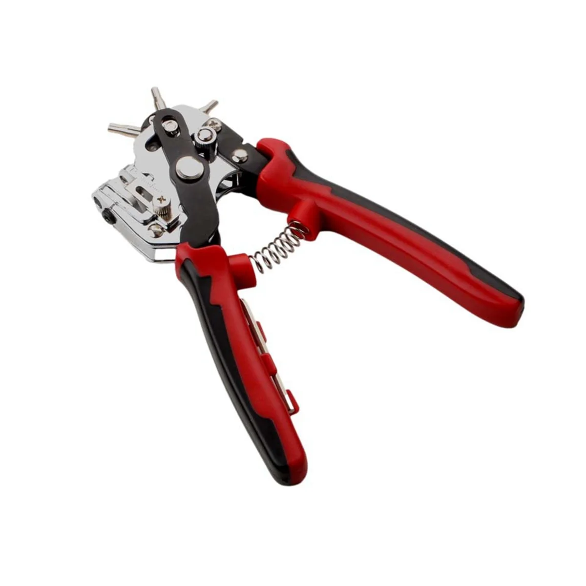 

Heavy Belt Punch Pliers for Leather, Leather Belt Puncher Hole Pliers with Lever Transmission for Punching Belts