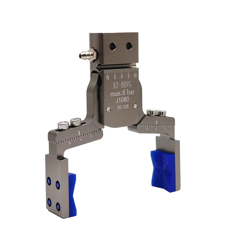 Pneumatic Gripper Manipulator Fixture Adjustable Magnetic Induction Widening Antiskid for Injection Molding Product Clamping