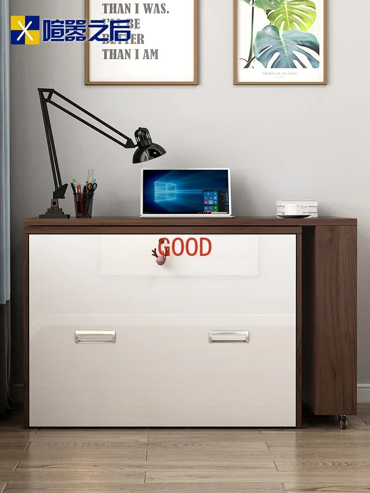 Cama Siesta Aparelho Mesa Cama Invisível Estudo em Casa Cama Telescópica Mesa de Computador L5