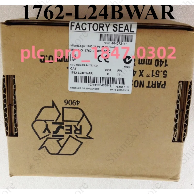 1PC Brand New 1762-L24BWAR 1200 24 Point Controller Fast Delivery