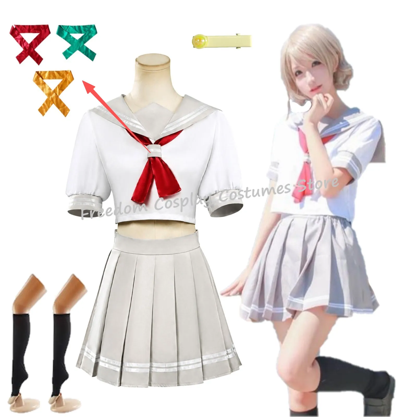 Disfraz De Love Live Sunshine Aqours, Yoshiko Tsushima, You Watanabe, Uniforme De Marinero Jk Para Escuela De Verano, Traje De Fiesta De Halloween Para Mujer — -5%, 2.62€ Coupon, from 49.69€ – 5% descuento – €49.69