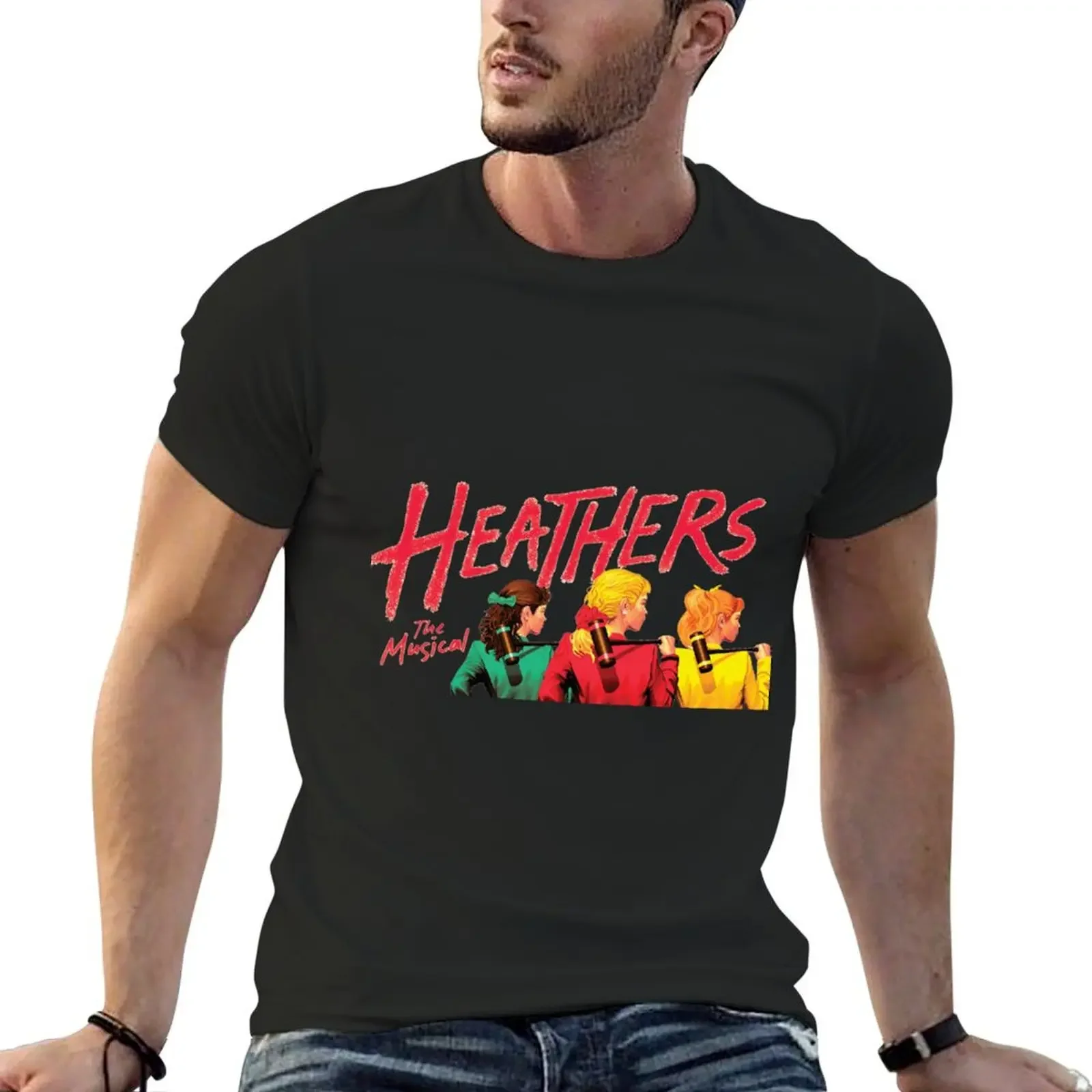 Heathers: The Musical T-Shirt summer top plain cute tops plain white t shirts men