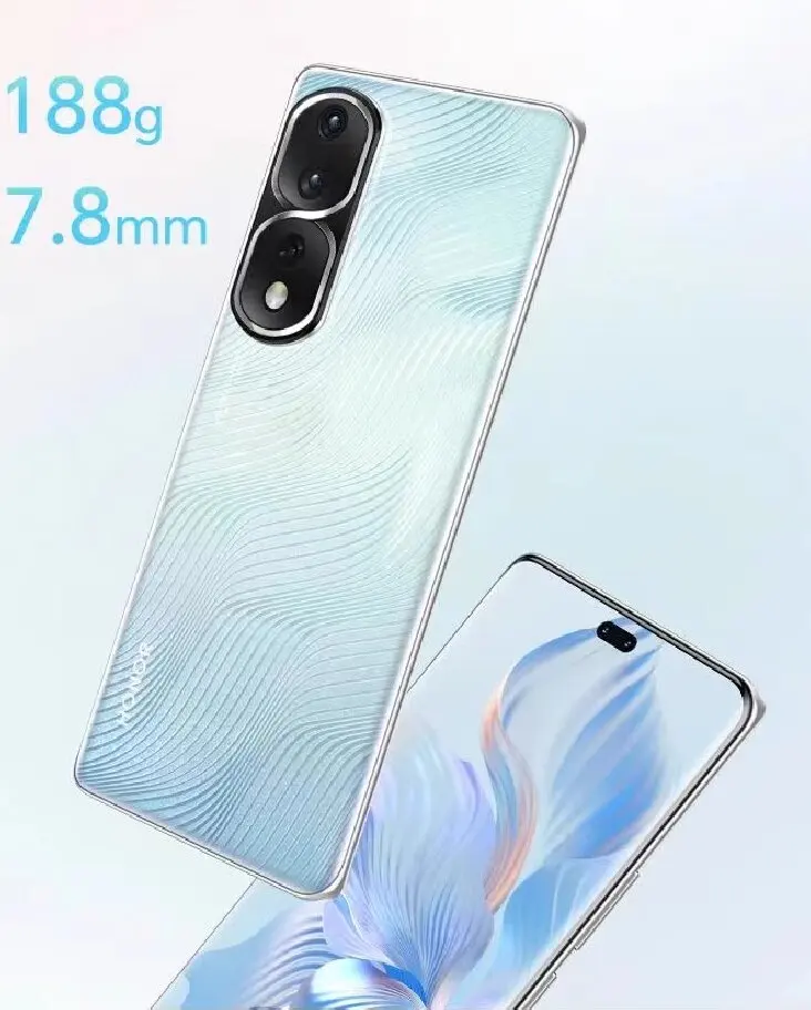 Honor 80 Pro 5G 6.78 بوصة 2700x1224px شاشة 160.0MP كاميرا وحدة المعالجة المركزية Snapdragon 8 + Gen1 4800mAh NFC هاتف مستعمل