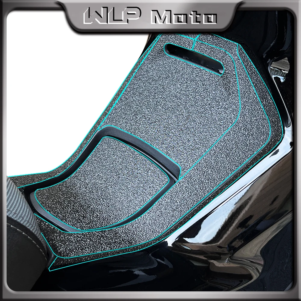 Autocollant de protection en caoutchouc antidérapant, autocollant de corps de moto, accessoires étanches, épaissi, degré anti-rayures, Nss350,