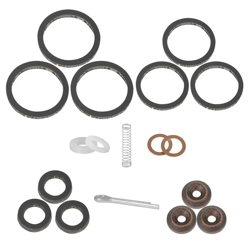 93657 for Lincoln/ Walker Floor Jack Seals, 4 Ton Seal Replacement Kit,Complete Kit for Cylinder Repair