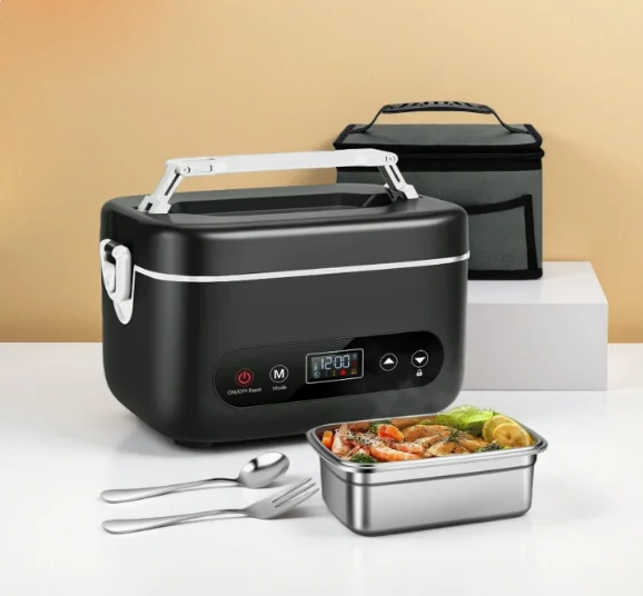 1.2L Electric Lunch Box 12000mAh Rechargeable Portable Food Warmer with 5 Heating Sides for Office, Truck, and Outdoor Use 5