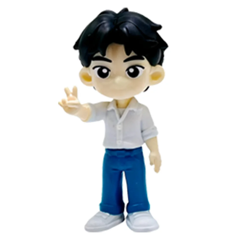 Anime KPop Devil Hunter Doll Rumi Mira Zoi 2025 personaje caliente máscara de vinilo caja ciega ornamento juguete coleccionable para regalo de Navidad