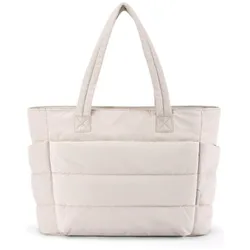 Tote Bag For Women Lightweight Puffy Tote Bag With Compartments Shoulder Bag Polyester Handbags New 2024