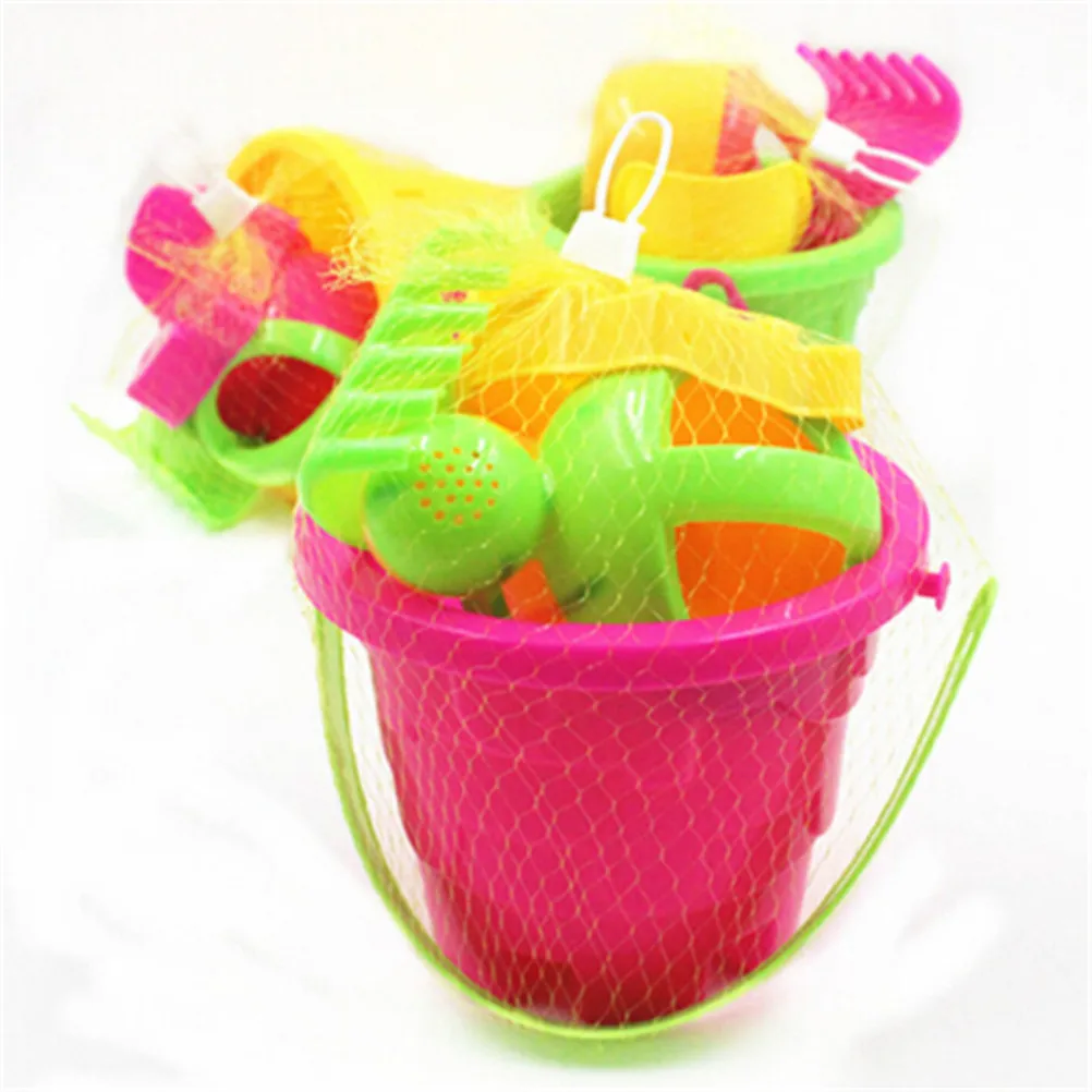 Kids' Beach Castle Bucket, Pá De Pá, Rake Water Tools, Beach Sand Tool Toys