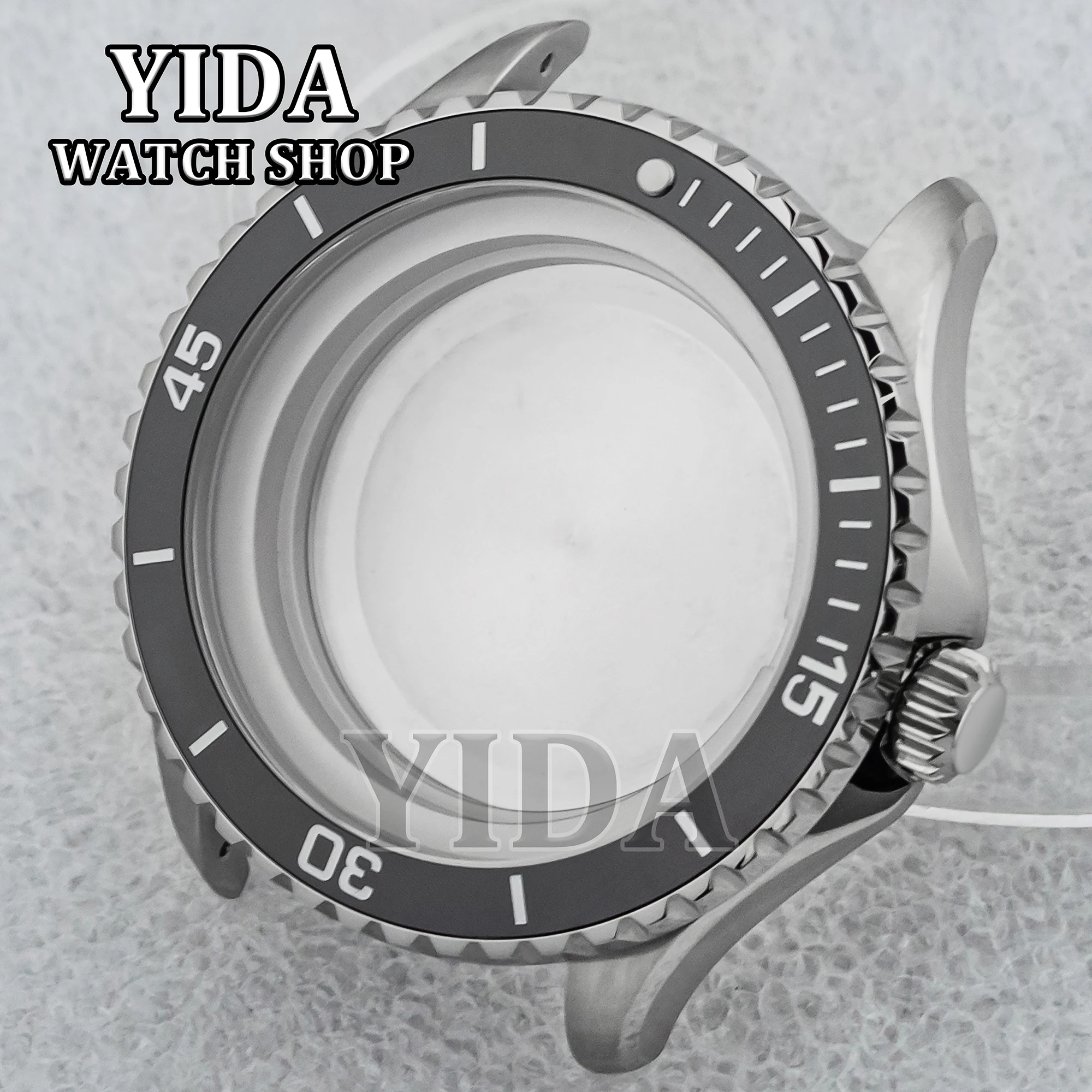 NH35 Case 200m Dive 44mm Watch Case Stainless Steel Sapphire Crystal fit NH35 NH36 Movement Fit 33.5MM Watch Dial Mod Watch Case