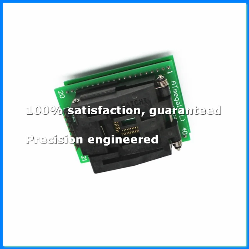 

TQFP44 to DIP40 Burning Socket Chip Programmer TQFP44 Adapter Socket Dip40 Qfp44 ATMEGA16-A69M