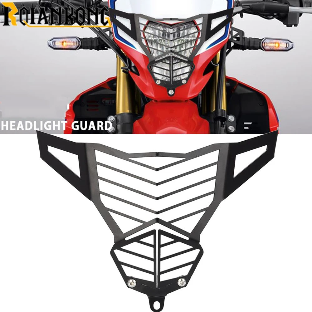 

For HONDA CRF300L CRF 300 L CRF 300L Accessories 2021 2022 2023 Motorcycle Headlight Guard Headlamp Protector Grille Guard Cover