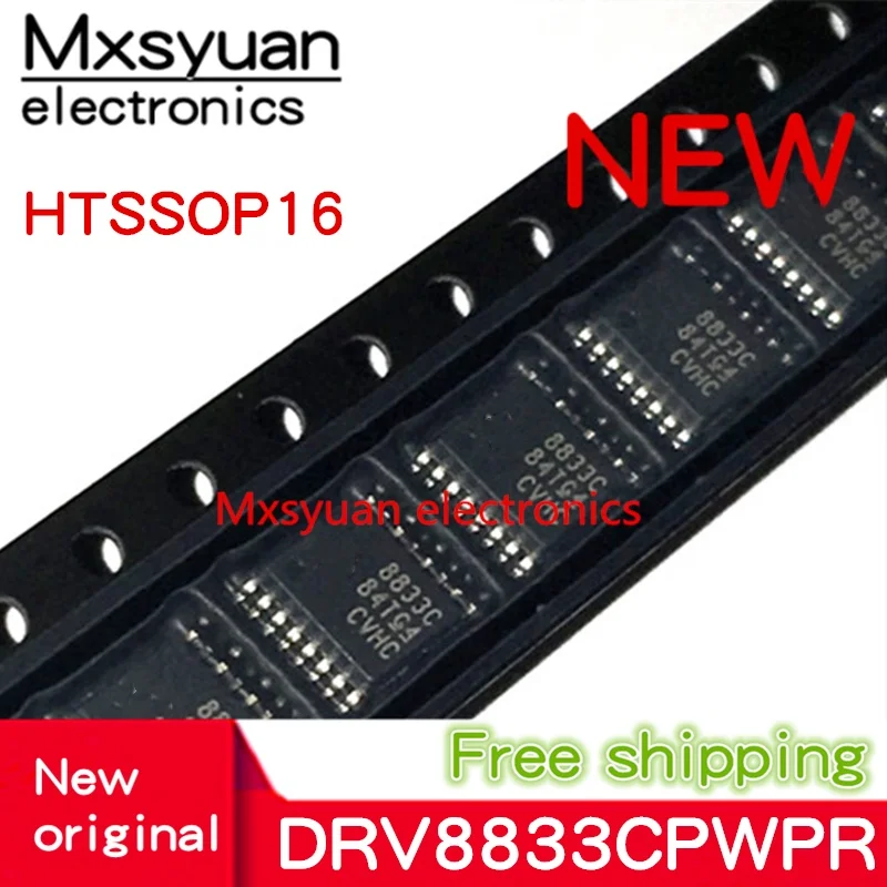 Free shipping 10pcs~50PCS DRV8833CPWPR 8833C DRV8833CPWP DRV8833CH TSSOP16 New original In stock