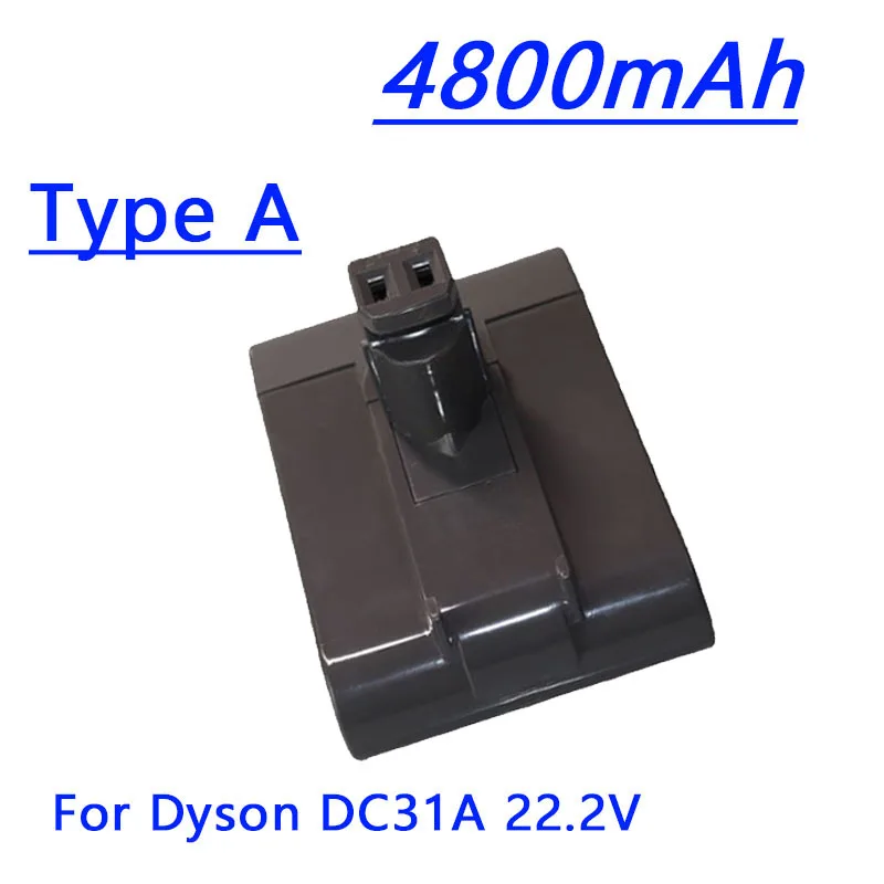 

22.2V 4800mAh DC31 Battery Replacement For Dyson DC34 DC35 DC44 DC45 917083-01 Battery Handheld Vacuum Cleaner Battery