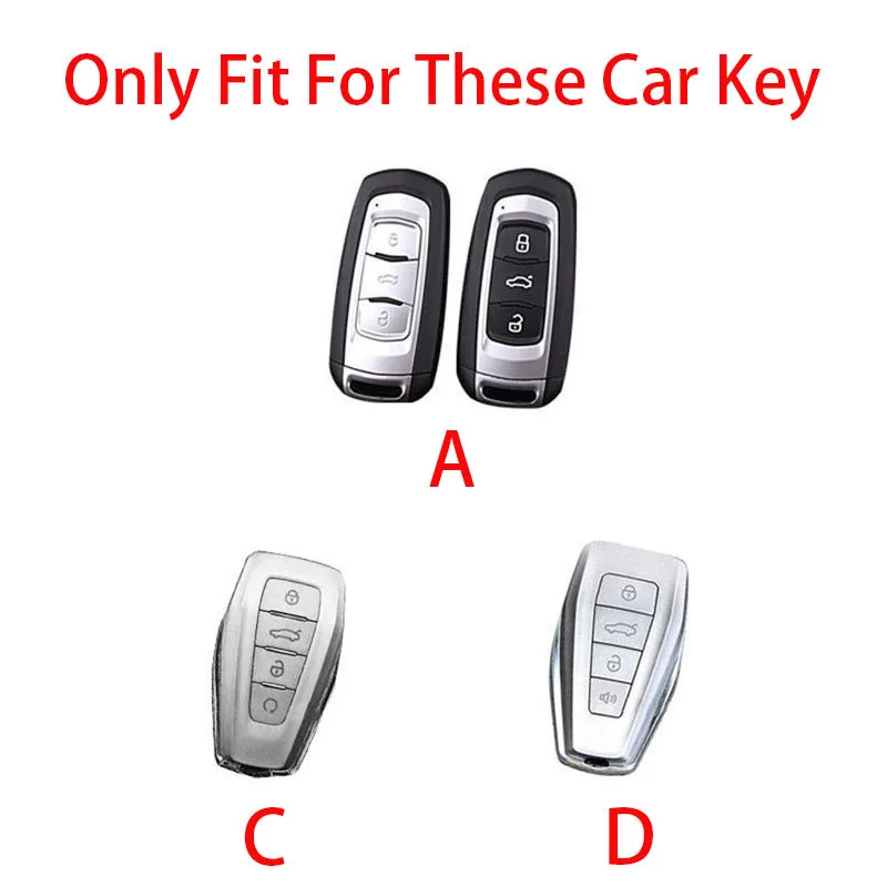 Car Key Case For Geely Okavango Coolray X6 Geometry C Atlas Monjaro Tugella Emgrand X7 GT Proton Borui Boyue Global kulrey Hawk