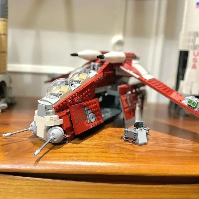 Double Gunboat Aircraft 75354 Building Blocks Sets Compatible with Legoed Particles Suitable for Christmas Gifts 1083pcs