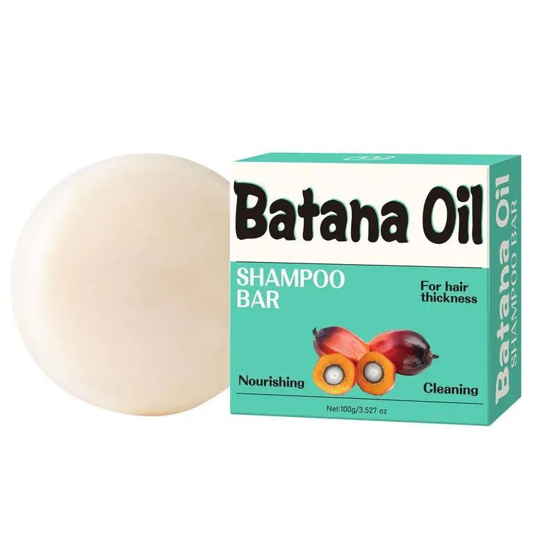 

Batana Soap Oil Bar Women Hair Growth Soap Nourish Shampoo Bar For Hair Strengthen Oil Control Smooth Glossy And Thicken Hair