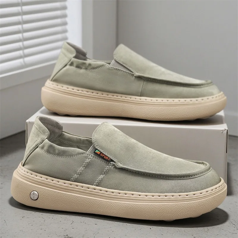 

Модные мужские кроссовки, парусиновая дышащая мужская прогулочная обувь для вождения, удобная уличная мужская повседневная обувь на плоской подошве, zapatillas hombre