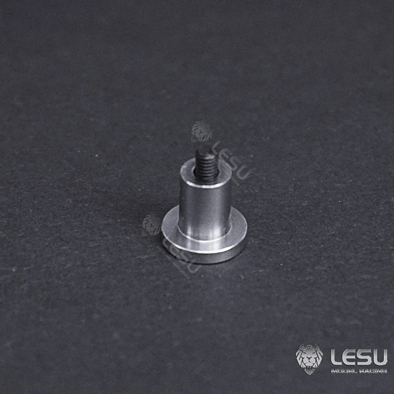 RC 1/14 2 Stück Anhängerkupplungsstift aus Edelstahl für Tamiya Hydraulikbagger, Lader, Kipper, MAN VOLVO Anhänger, Kipper, DIY-Teile – Detail 5