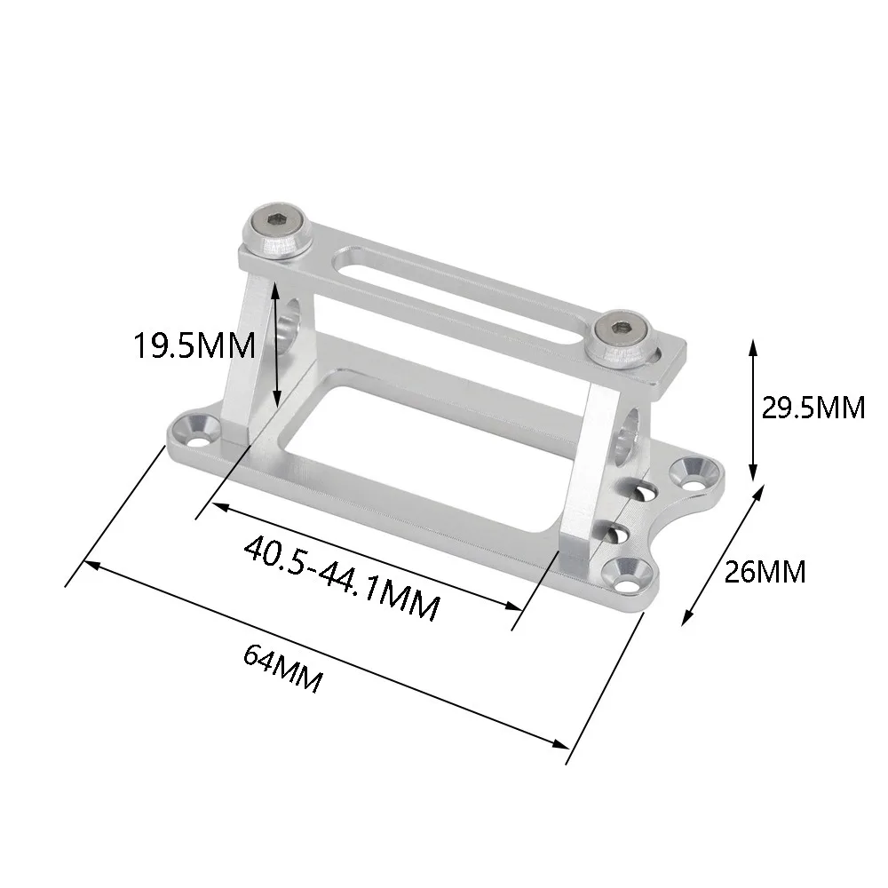 CNC Aluminium Servo Verstelbare Installeren Houder Voor RC Vliegtuig Boot Auto MG995 Corona DS558HV Servo Beugel