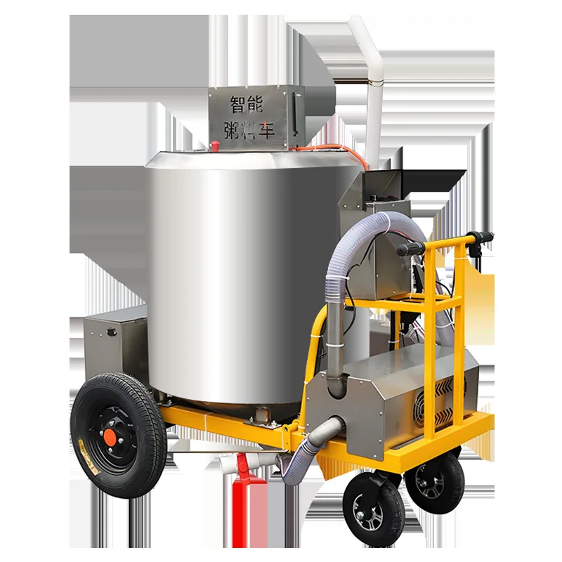 Liquid feed truck Pig feeding artifact Automatic intelligent porridge truck