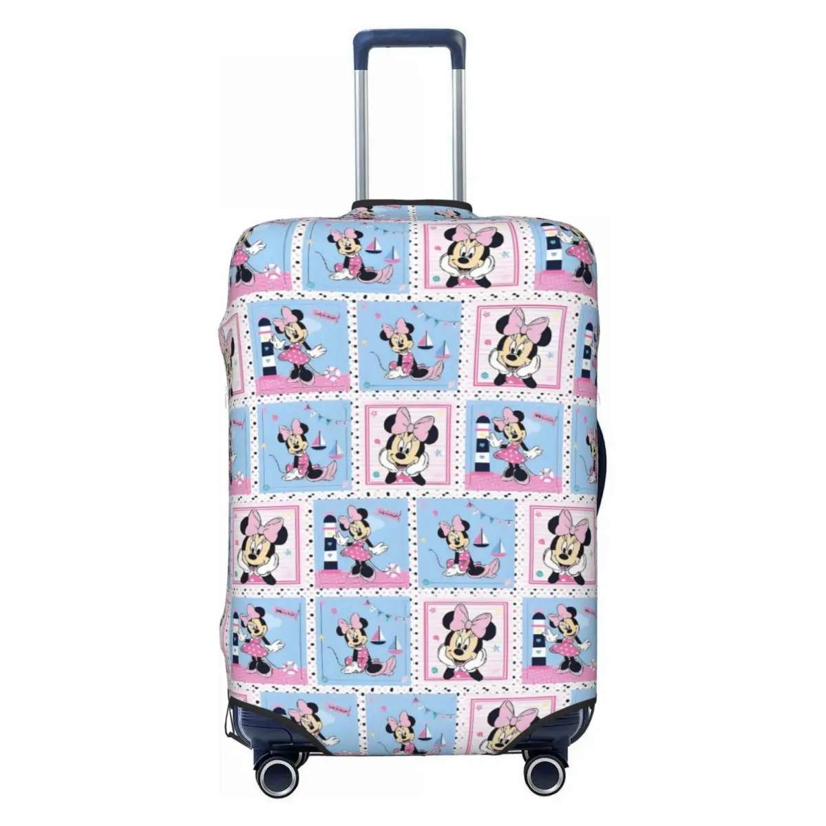 

Custom Cute M-Minnies Cartoon Comic Luggage Cover Protector Dust Proof Lovely Travel Suitcase Covers
