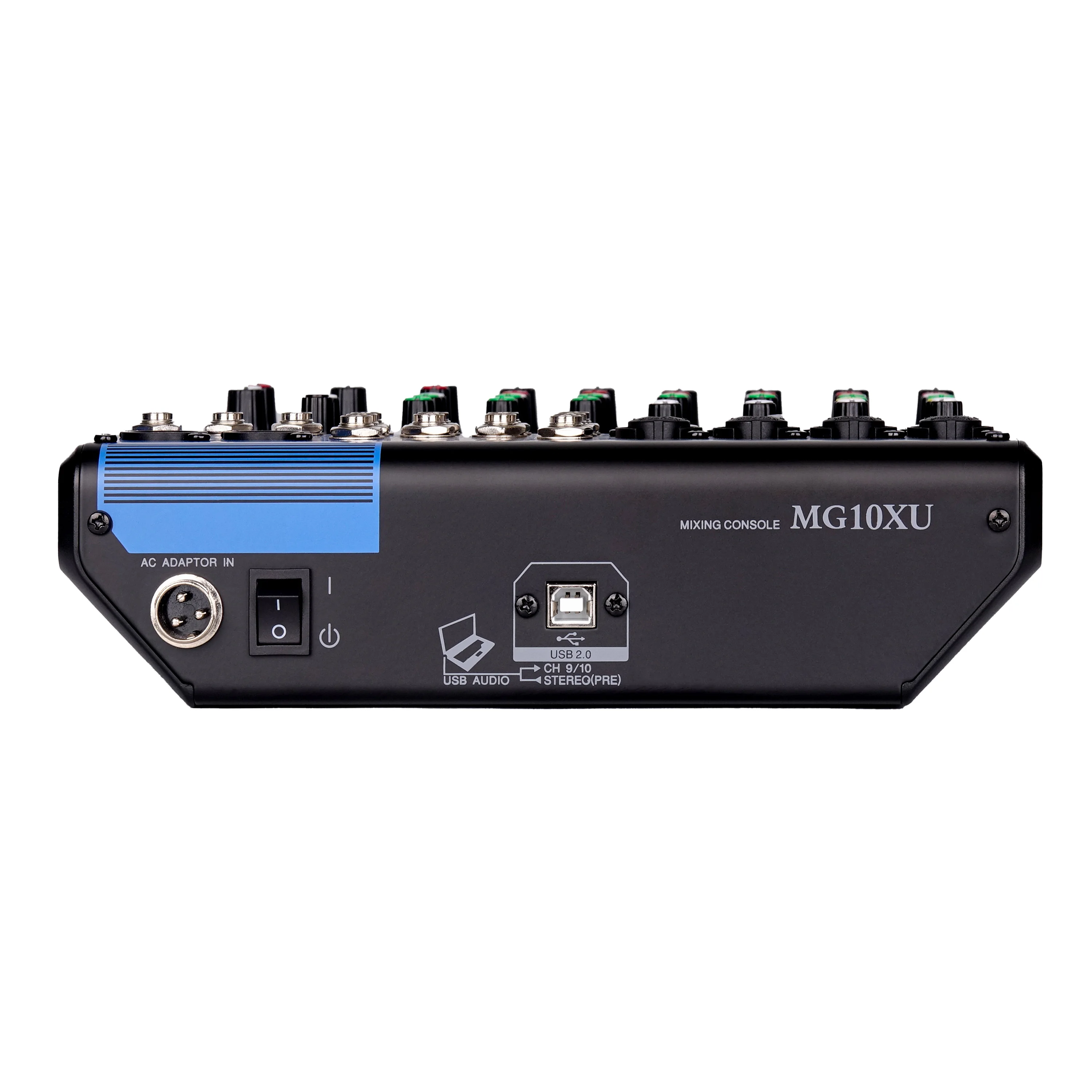 10チャンネルプロフェッショナルオーディオミキサー ステンレ - Audio Music Mixer のレビューと価格