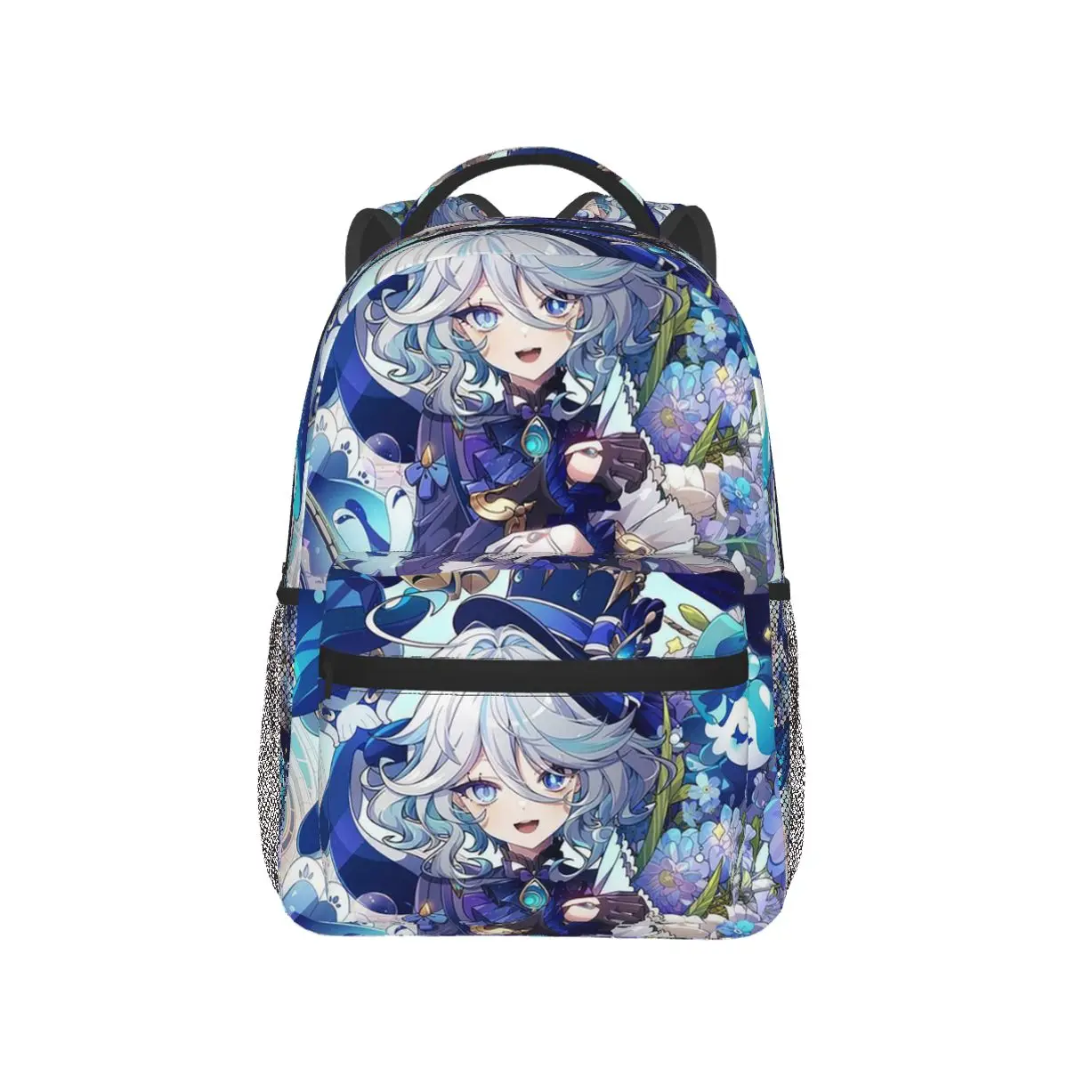 

Furina Illustration Genshin Impact Backpack Hot Sale Daypack Large Capacity Kids BookBag School Bag Shoulder Bags for Men Women