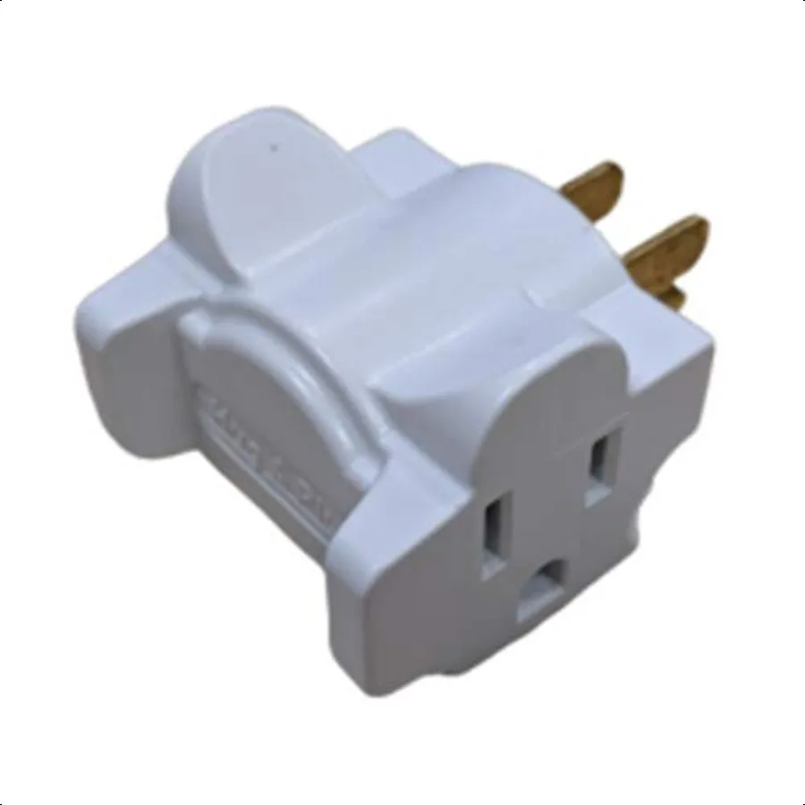 

Dual Outlet Wall Adapter 6 Pack White