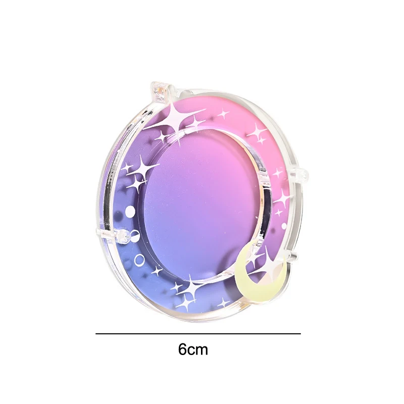 Creative Fashion Badge Acrylic Storage Display Frames Brooch Storage Commemorative Box Pin Gift Collection Display Cases