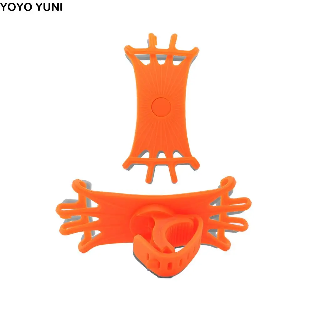 

Mount Bicycle Accessories Anti-slip Anti-Shock Adjustable Phone Holder Bike Phone Stands Bicycle Phone Holder Mobile Bracket
