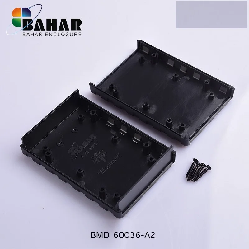 Bahar Enclosure Desk-Top ABS Plastic Shell for Electronics Model BMD 60036 Plastic enclosure housing ABS Desktop Instrument Box