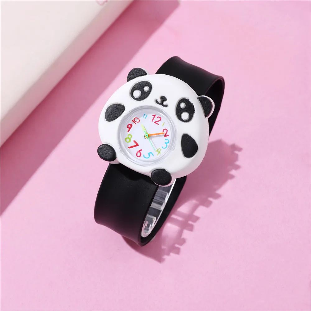 Cute Children\'s watch with Pets cat design Comfortable Adjustable Band Kids Wristwatch