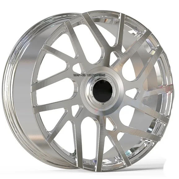 

Custom 20-26 Inch Aluminium Forged Wheels Chrome Brush Silver PCD 5X120 5X112 Concave Style for