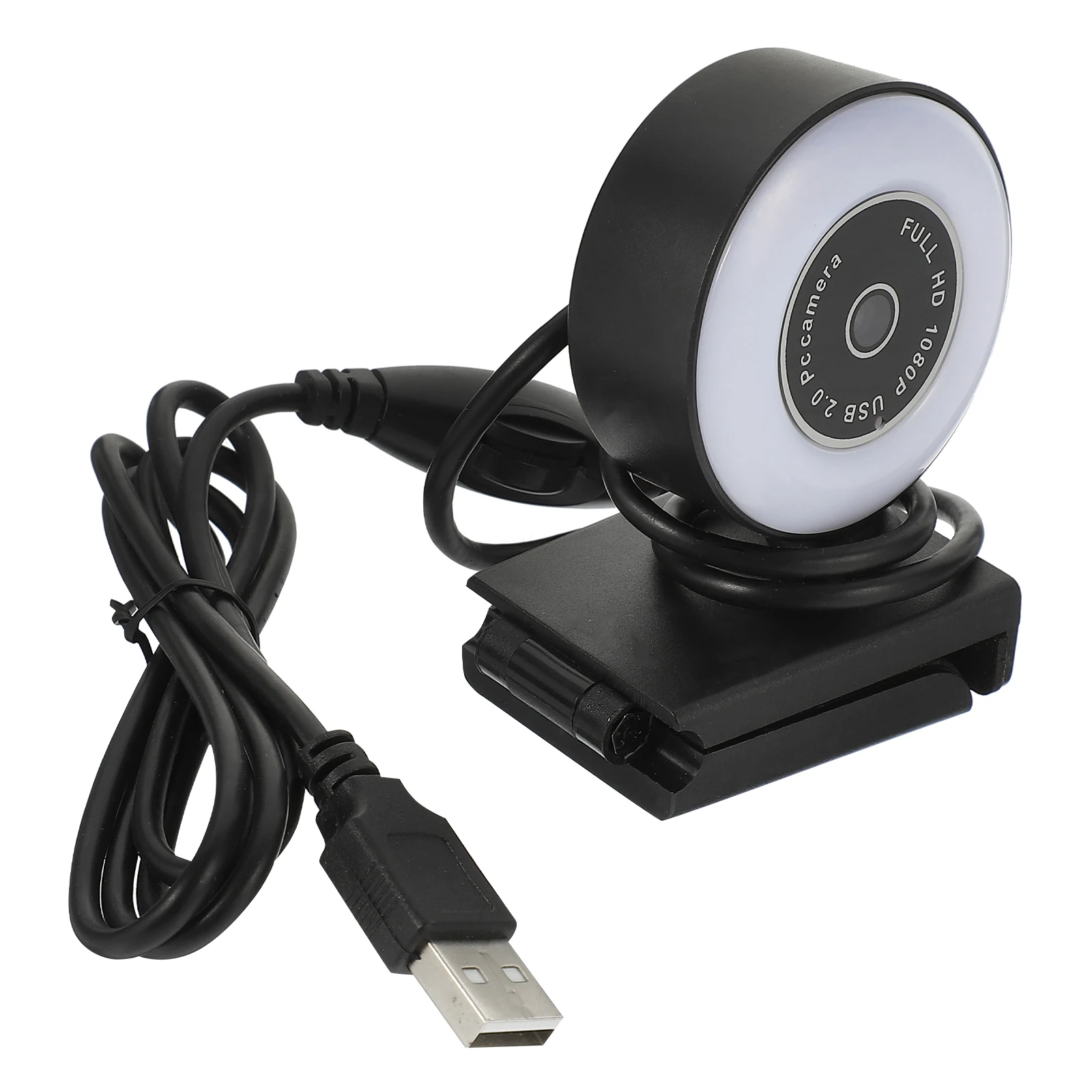 

1080P HD USB Webcam Computer Built in Mic Live Streaming Meetings Plug Play Durable Video Cam