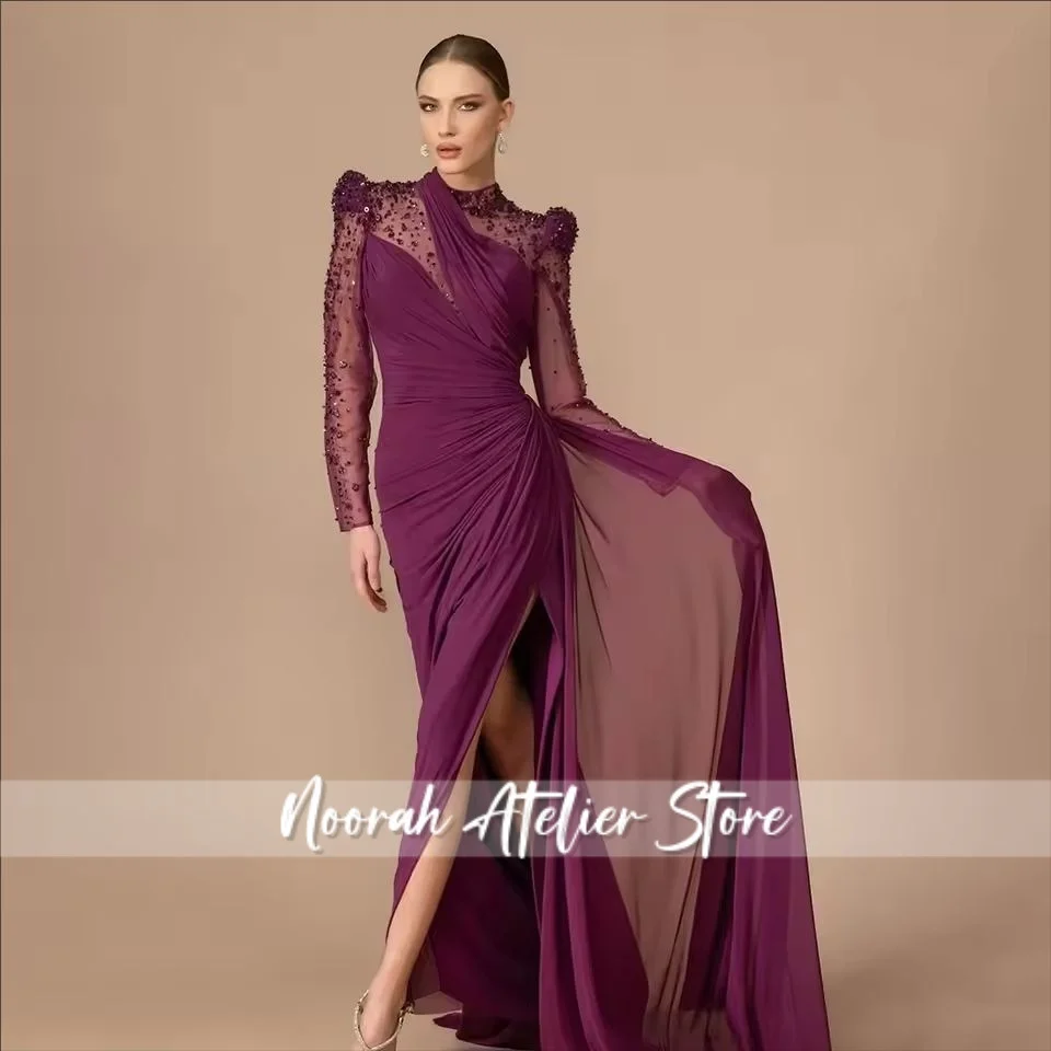 Elegant Arab Evening Prom Gown