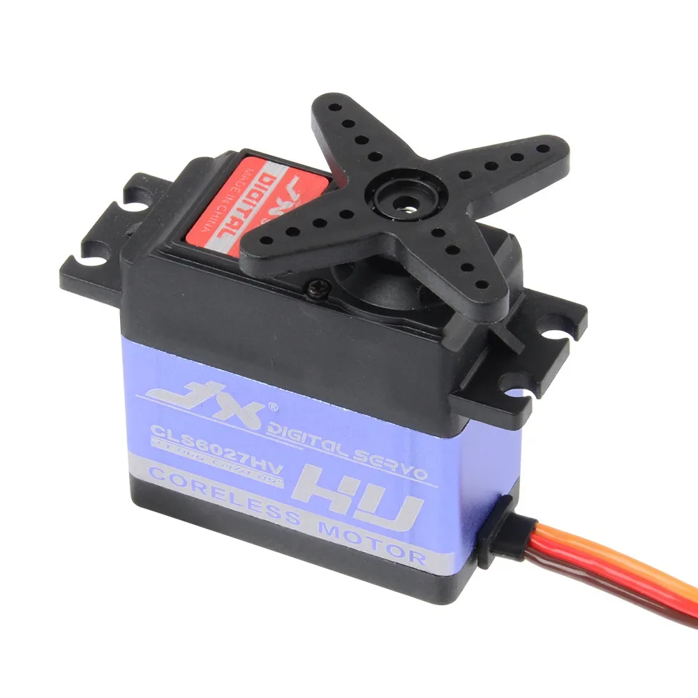 

JX CLS6027HV 27KG Aluminium Shell Metal Gear High Voltage Coreless Digital Servo For Rc Car Parts Rc Racing Drone Accessories