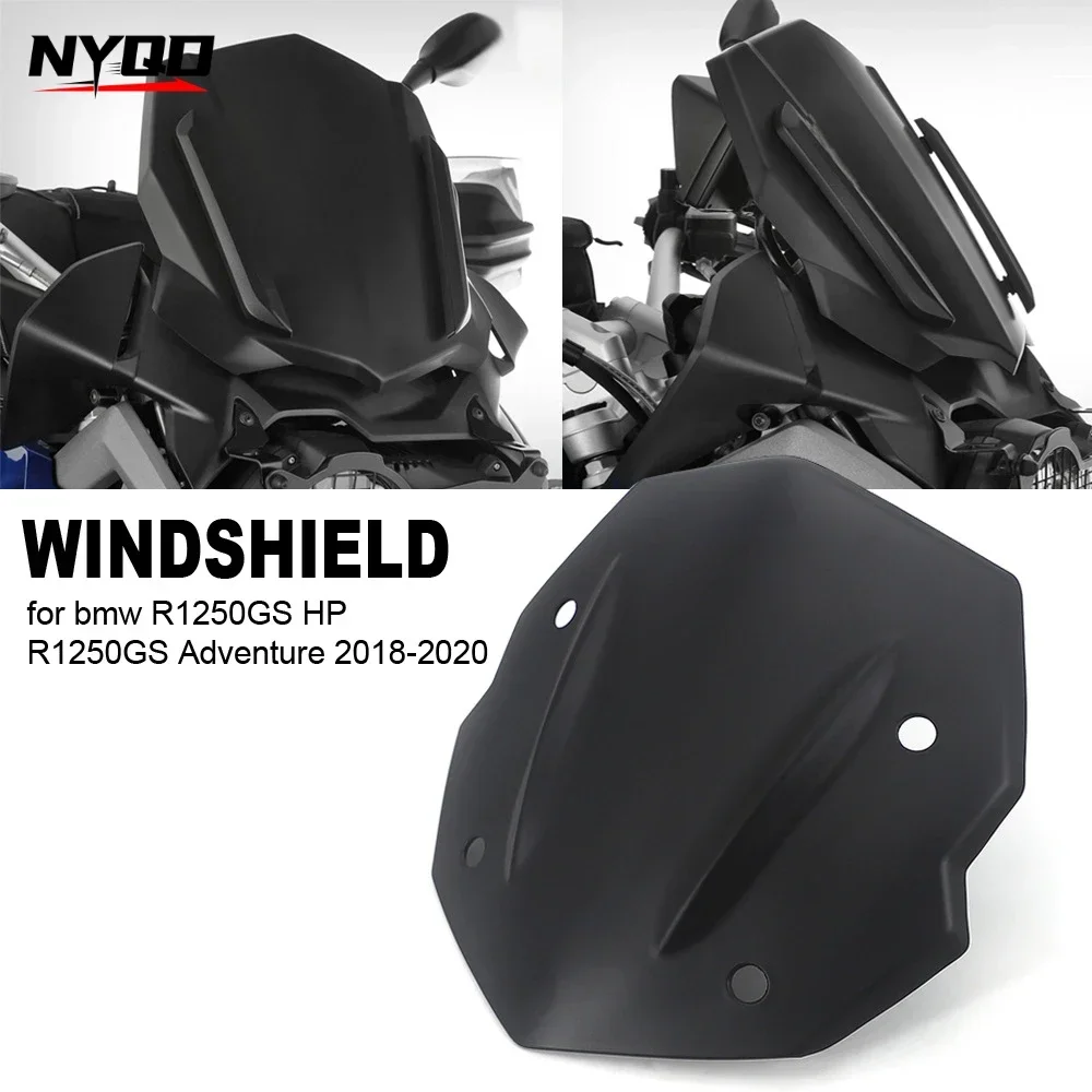 Motorcycle Accessories for BMW R1250GS HP Adventure Motorcycle Front Windshield Windshield Airflow Deflector Two Colors Optional